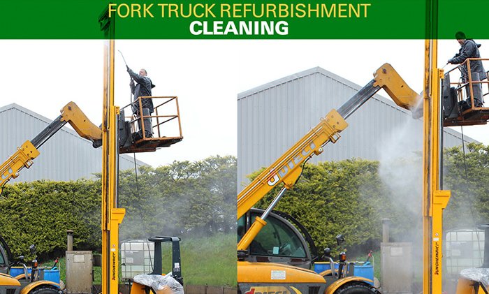 Refurb Truck Cleaning