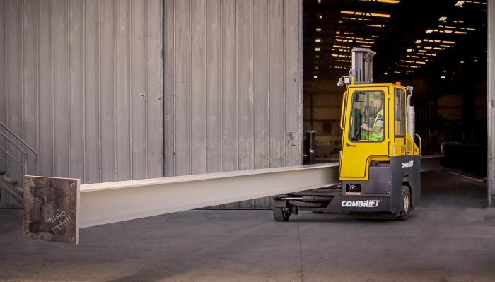 Safer Long Load Handling With Combilift Working Indoor & Outdoor 