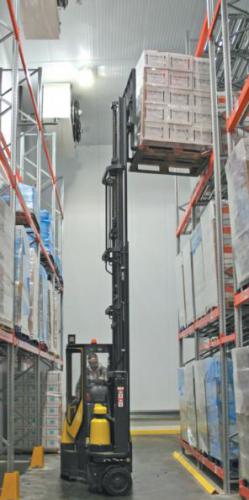 The Aisle-Master Cold Store Cab Forklift