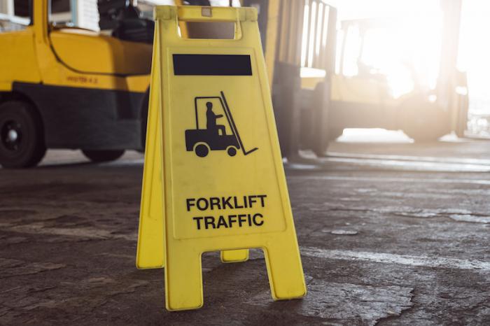 Forklift Traffic Sign