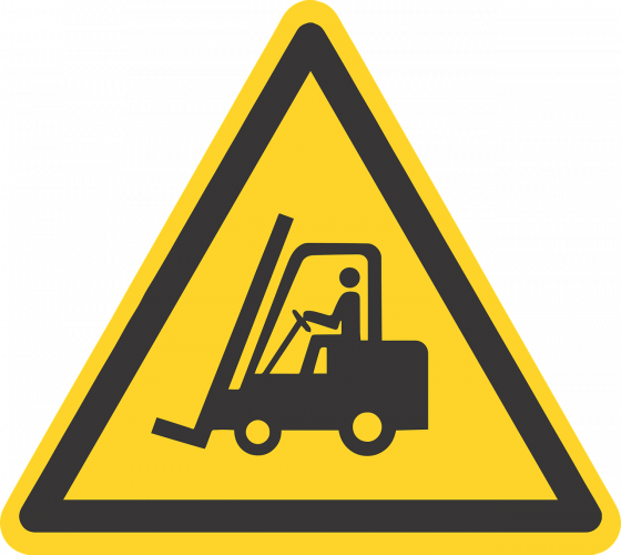 Forklift Traffic Sign